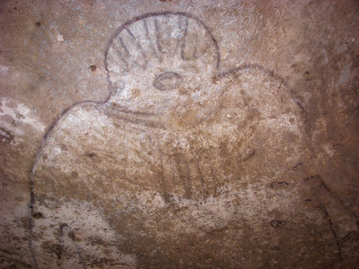 pintura rupestre gran dios marciano